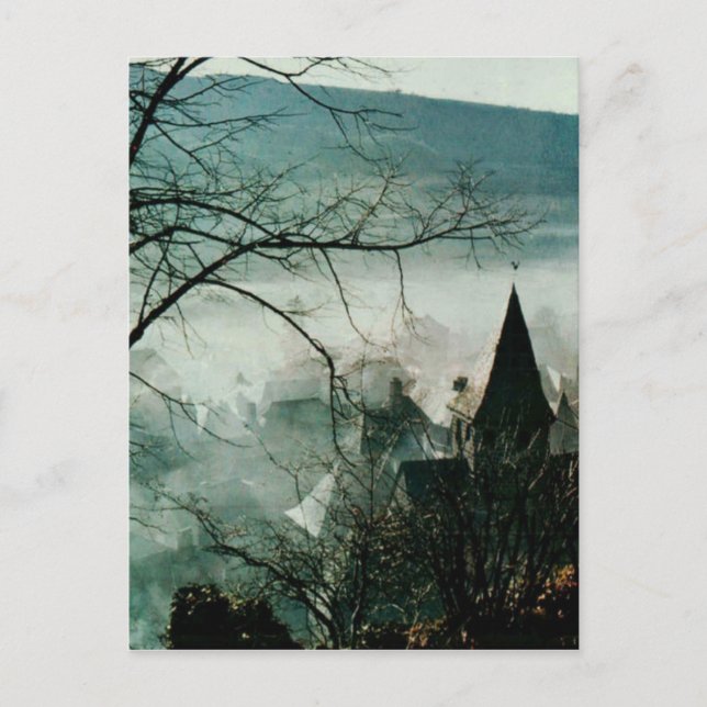 VIC sur CERE Cantal France Church postcard (Front)