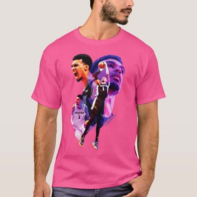 Vic Wemby Low Poly T-Shirt (Front)