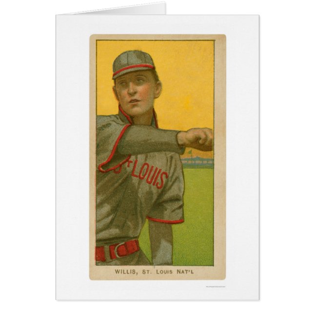 Vic Willis Baseball Card 1911 (Front)