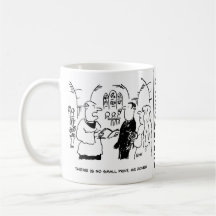 Vicar Says There's No Small Print Cartoon