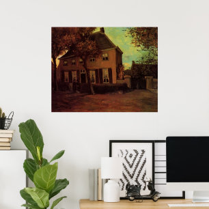 Vicarage at Nuenen by Vincent van Gogh Poster