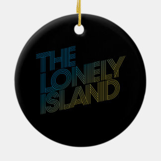 Vice Beach Ceramic Tree Decoration
