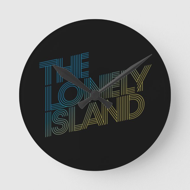 Vice Beach Round Clock (Front)