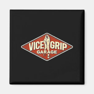 Vice Grip Garage Mechanic Dad Joke Handyman Grandp Magnet