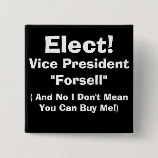 Vice President 15 Cm Square Badge