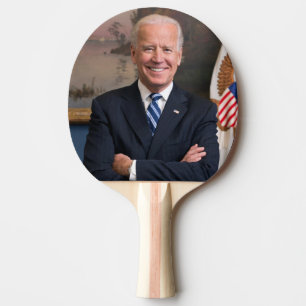 Vice President Joe Biden of Obama Presidency Ping Pong Paddle