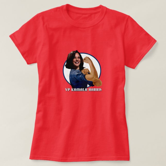 Vice President Kamala Harris as Rosie T-Shirt (Design Front)