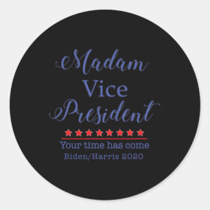 Vice President Kamala Harris Classic Round Sticker