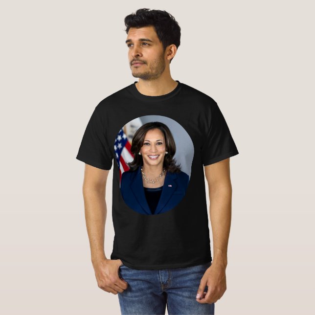 Vice President Kamala Harris Official Photo Value T-Shirt (Front Full)