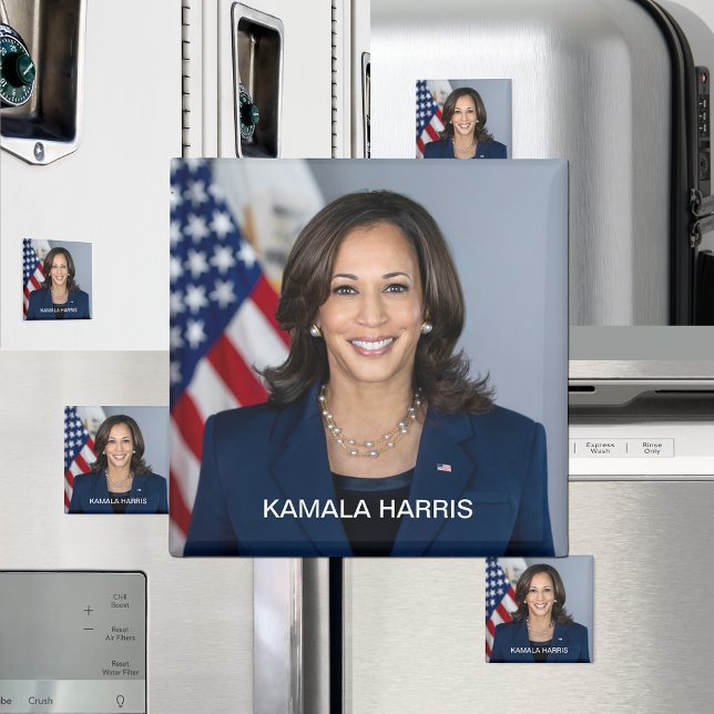 Vice President Kamala Harris Official Portrait Magnet (Vice President Kamala Harris Official Portrait Magnet)