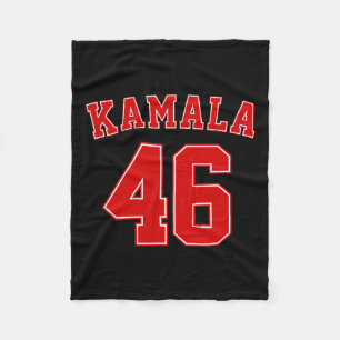 Vice President Kamala Harris Vp President 46 Gift Fleece Blanket