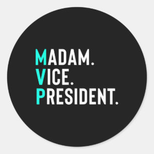 Vice President Mvp Kamala Harris Biden Harris 2020 Classic Round Sticker