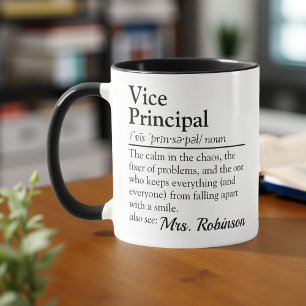 Vice Principal Definition Custom Appreciation Mug