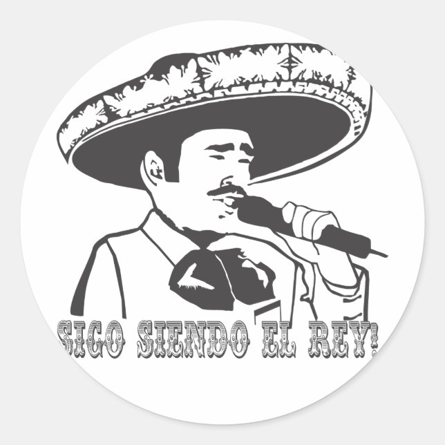 Vicente Fernandez Sticker (Front)