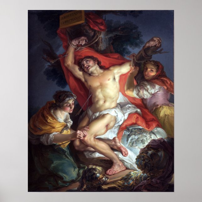 Vicente López y Portaña Saint Sebastian Poster (Front)