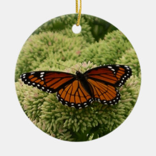 Viceroy Butterfly Beautiful Nature Photography Ceramic Tree Decoration