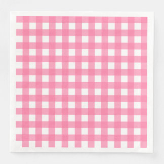 Vichy Rose Light Napkin