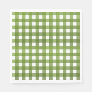 Vichy Vert Napkin