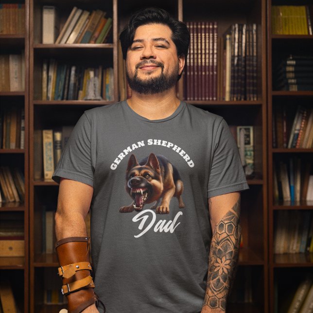 Vicious German Shepherd Dad T-Shirt (Creator Uploaded)