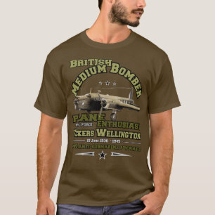 Vickers Wellinton British Medium Bomber T-Shirt