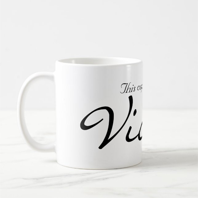 Vickie Coffee Mug (Left)