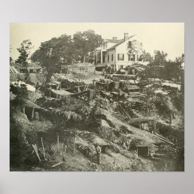 Vicksburg Besieged Poster (Front)