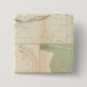 Vicksburg Meridian, Miss 15 Cm Square Badge