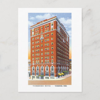 Vicksburg Motel, Vicksburg, Mississippi Postcard