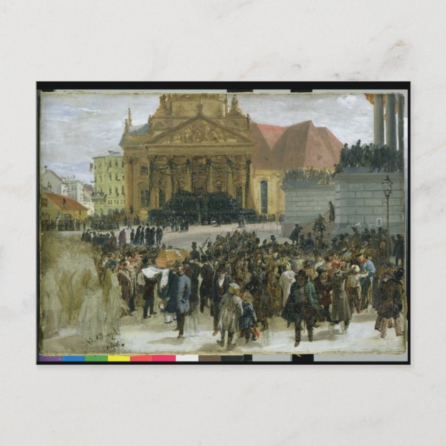 Victims of the March Revolution Postcard (Front)