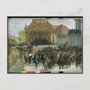 Victims of the March Revolution Postcard
