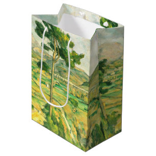 Victoire and the Viaduct Paul Cezanne Medium Gift Bag