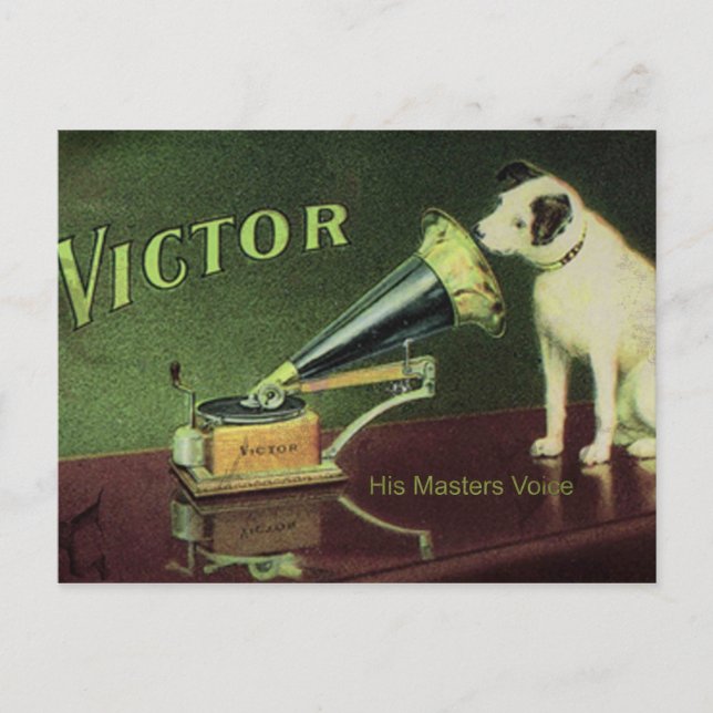 Victor 1899 postcard (Front)