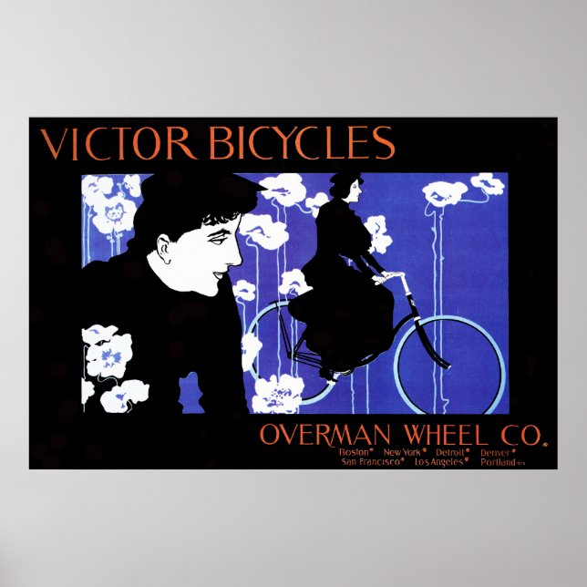 Victor Bicycles Overman Wheel Promo Poster (Front)