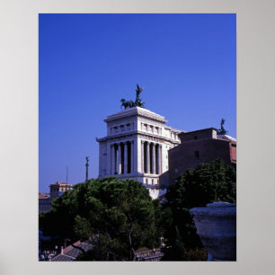 Victor Emmanuel 2nd Monument Rome Poster