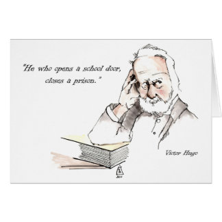Victor Hugo card