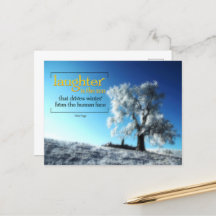 Victor Hugo Inspirational Quote "Laughter"