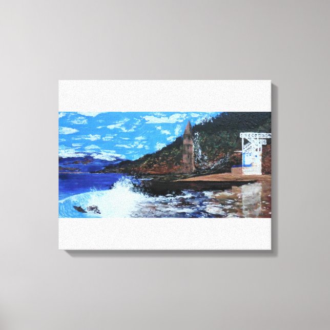 Victoria beach south Laguna Canvas Print (Front)