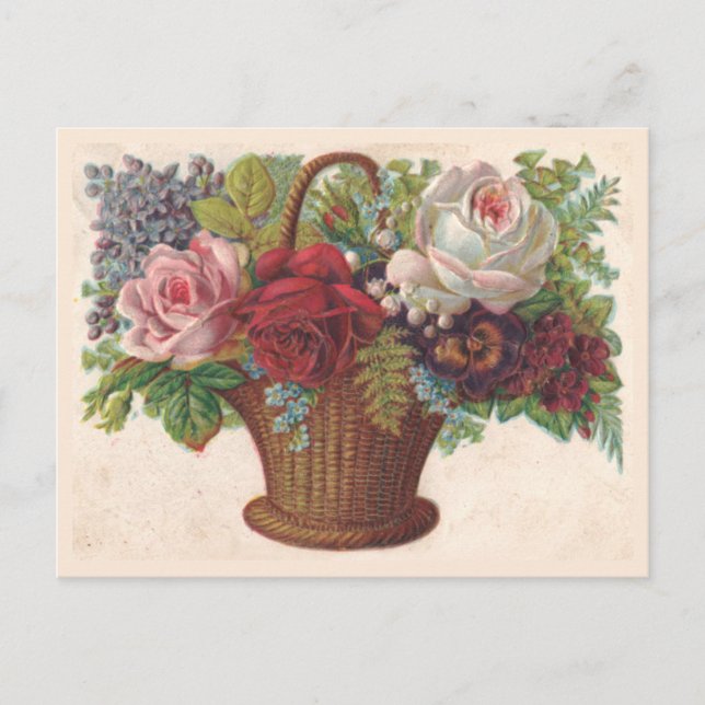 Victoria bouquet postcard (Front)