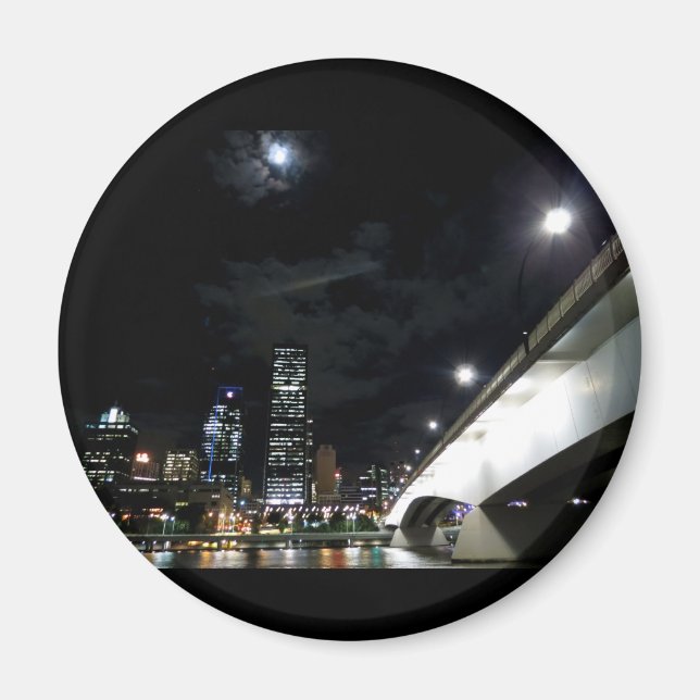 Victoria Bridge in Brisbane Magnet (Front)