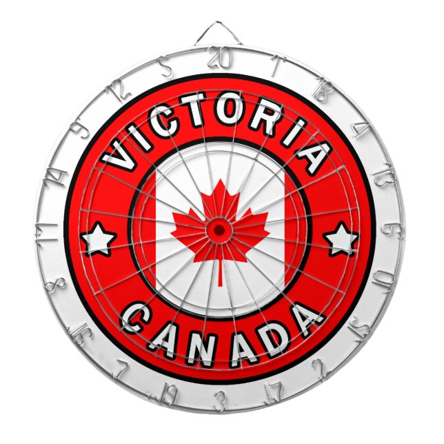 Victoria Canada Dartboard (Front)