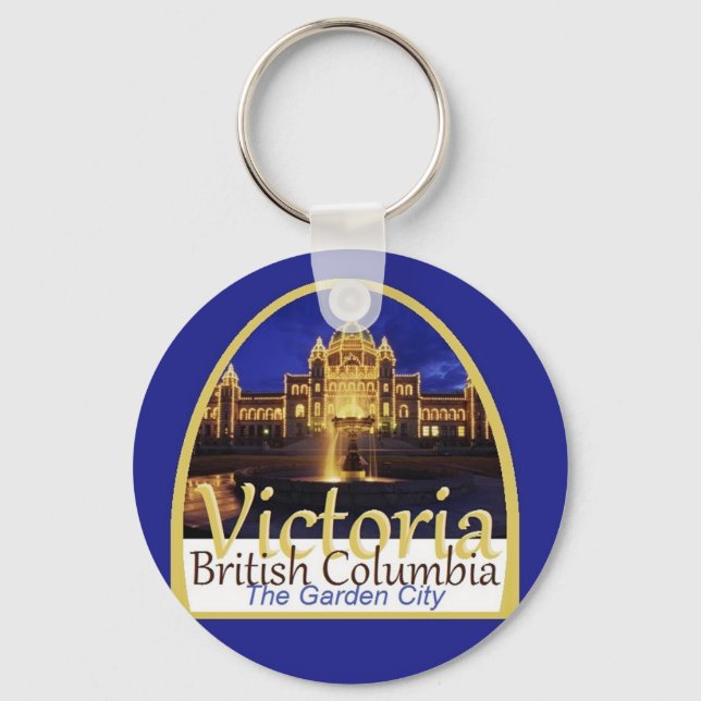 VICTORIA Canada Key Ring (Front)