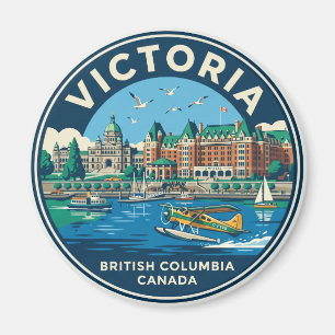 Victoria Canada Magnet