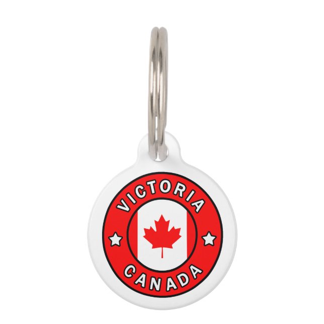 Victoria Canada Pet Tag (Front)