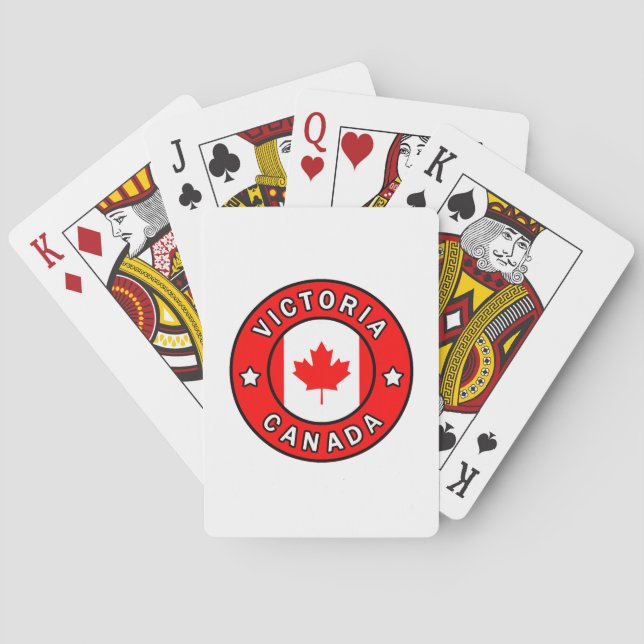 Victoria Canada Playing Cards (Back)