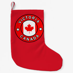 Victoria Canada Small Christmas Stocking