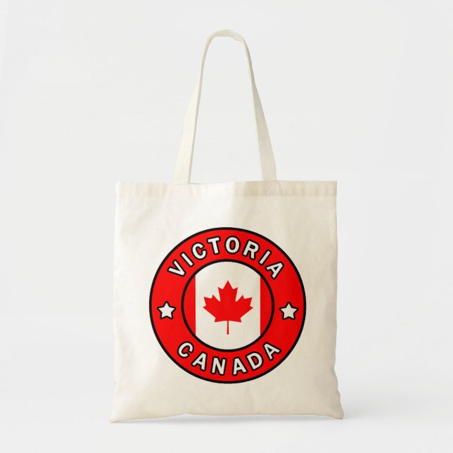 Victoria Canada Tote Bag (Front)