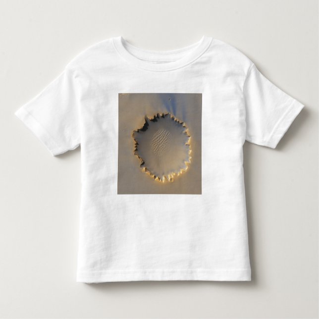 Victoria Crater on Mars Toddler T-Shirt (Front)