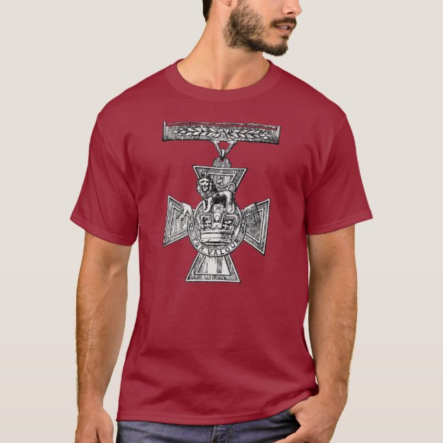 Victoria Cross For Valor T-shirt (Front)