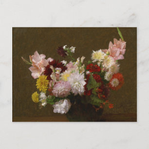 Victoria Dubourg Vintage Flowers Postcard