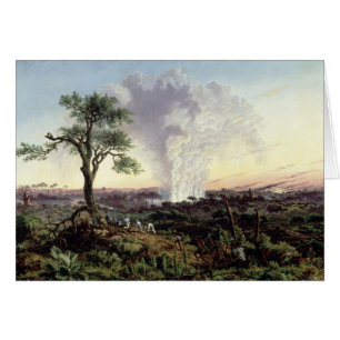 Victoria Falls at Sunrise, with 'The Smoke', or 'S
